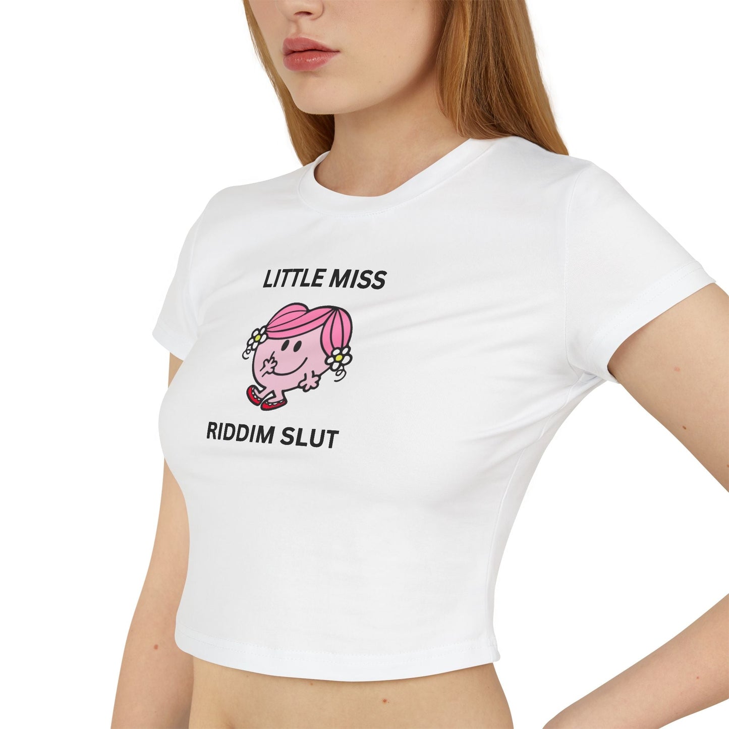 Little Miss Riddim Slut - Baby Tee - BERRR SHOP