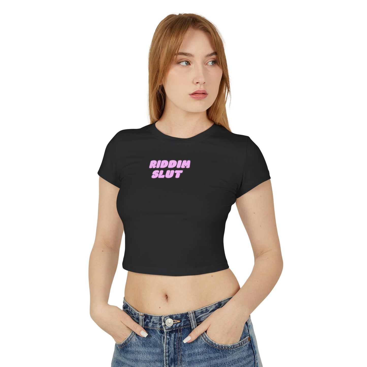 Riddim Slut - Baby Tee - BERRR SHOP