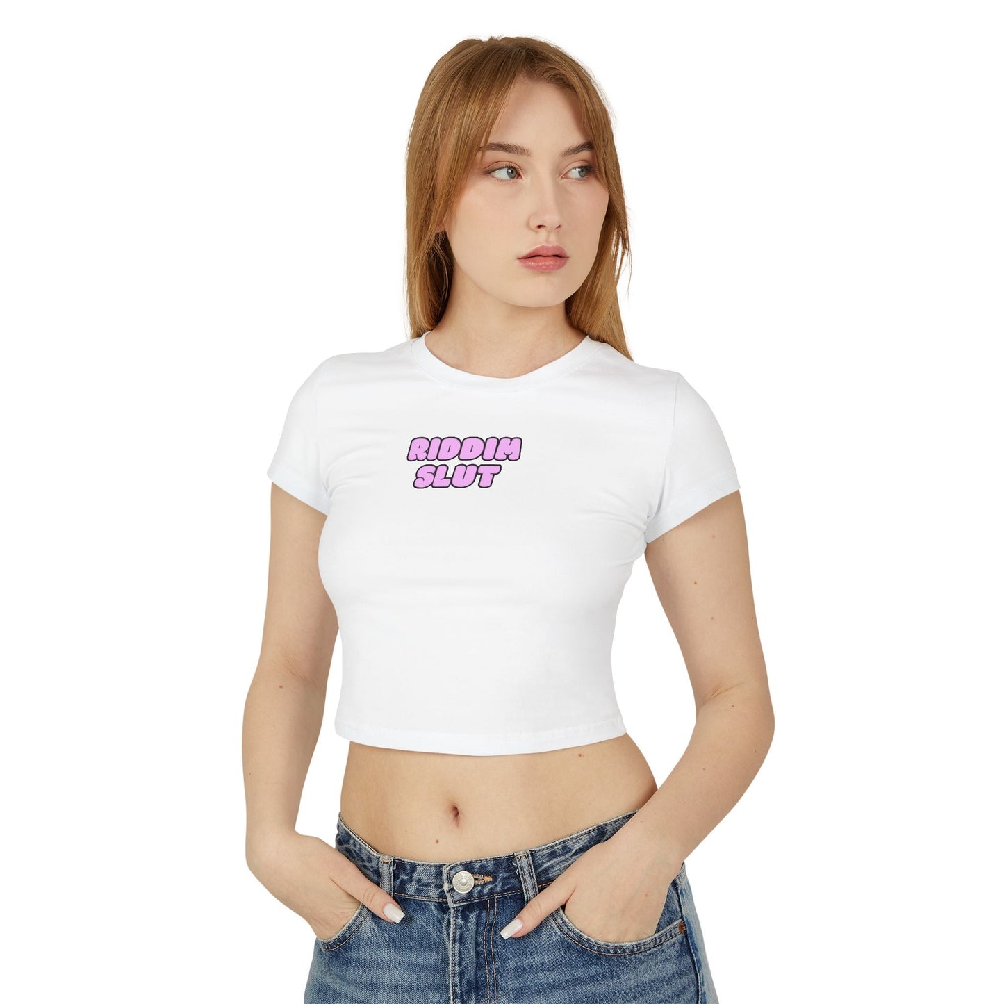 Riddim Slut - Baby Tee - BERRR SHOP