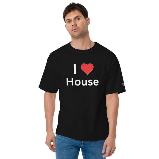 I ♥ House - T Shirt (Black) - BERRR SHOP