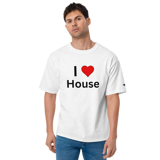 I ♥ House - T Shirt (White) - BERRR SHOP