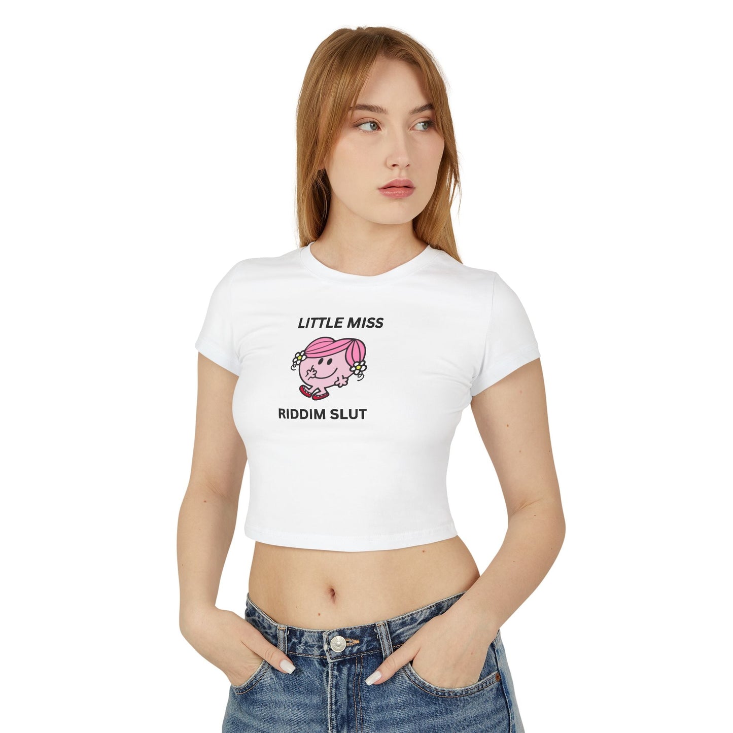 Little Miss Riddim Slut - Baby Tee - BERRR SHOP