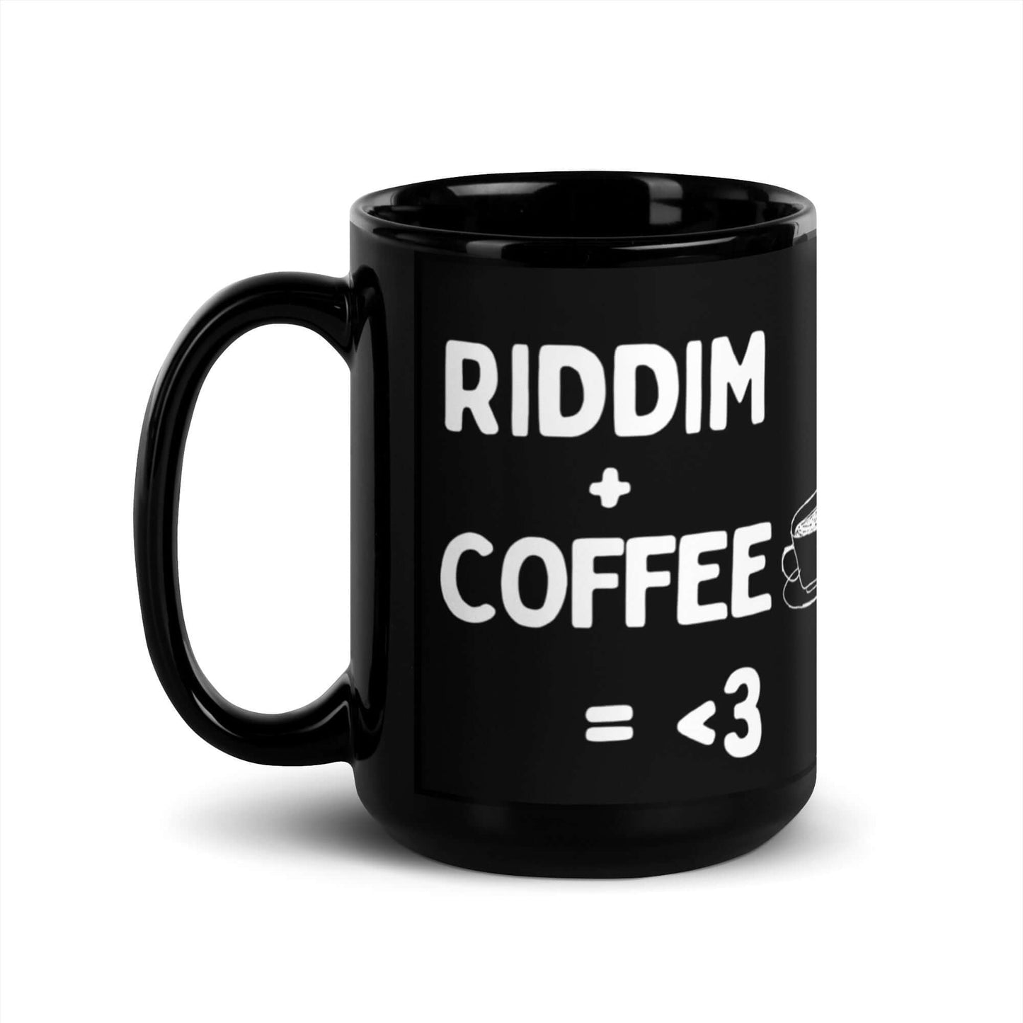 Riddim + Coffee = <3 - Mug - BERRR SHOP