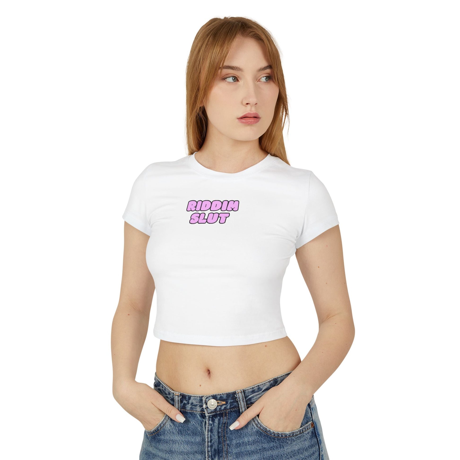 Riddim Slut - Baby Tee - BERRR SHOP